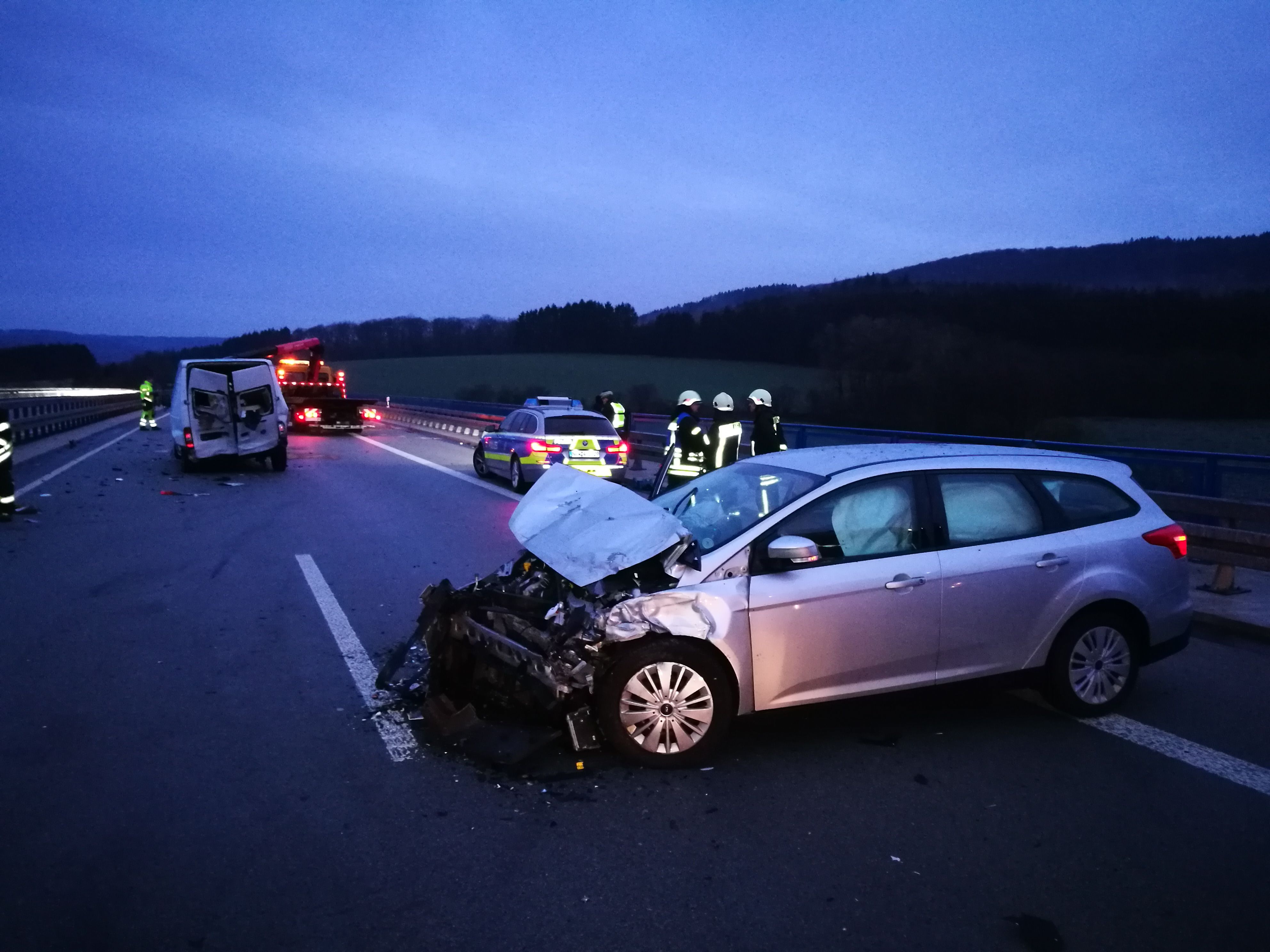 Verkehrsunfall BAB 46 Verkehrsunfall BAB 46
