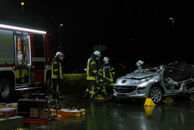 Blick auf das bungsszenario