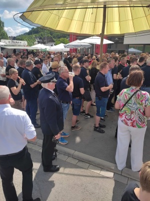Blick auf die Festgste
