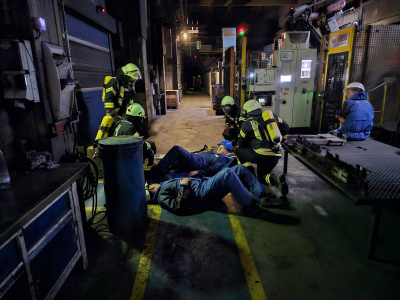 Rettung Betroffener bei der �bung