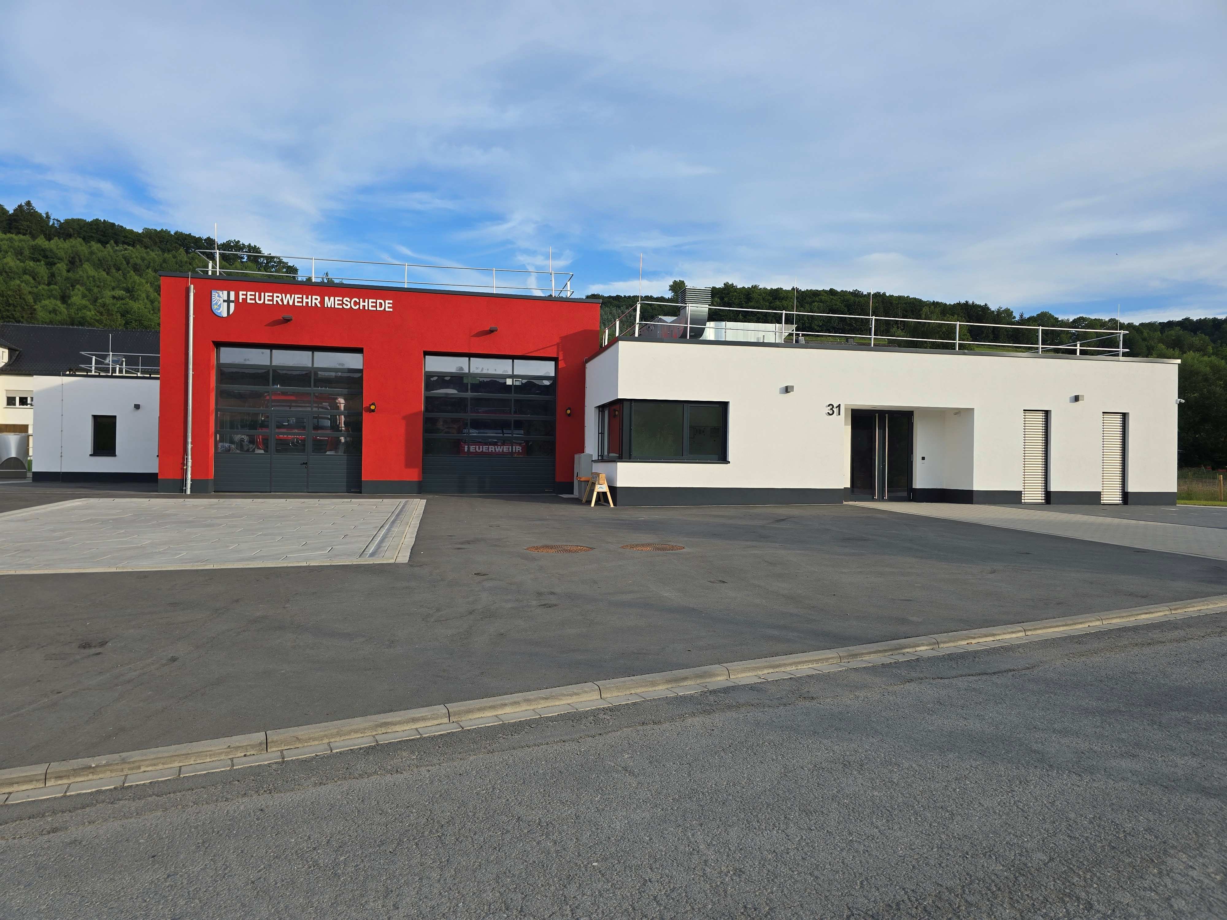 Das neue Feuerwehrhaus Das neue Feuerwehrhaus