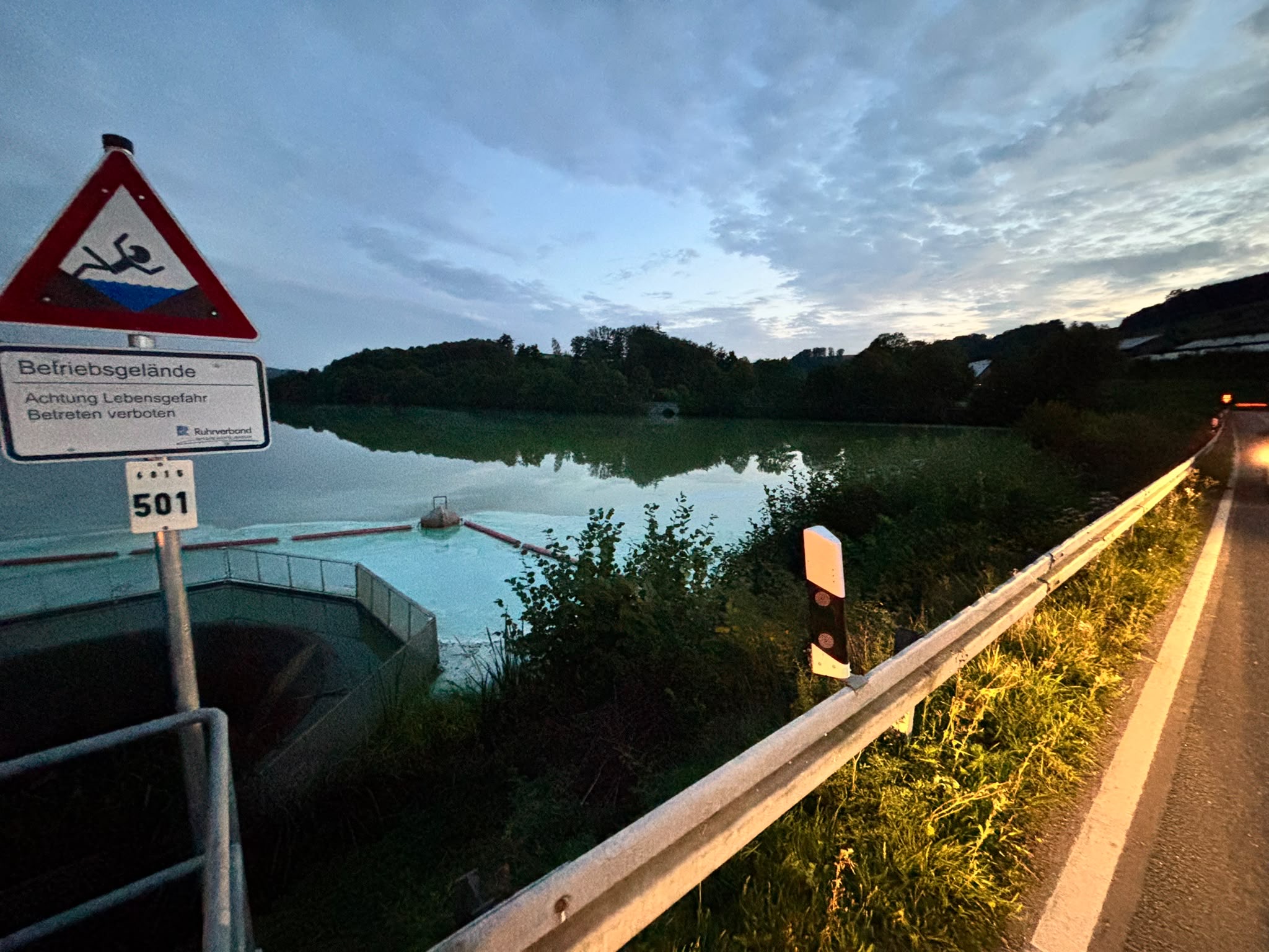 Blick auf das Vorbecken