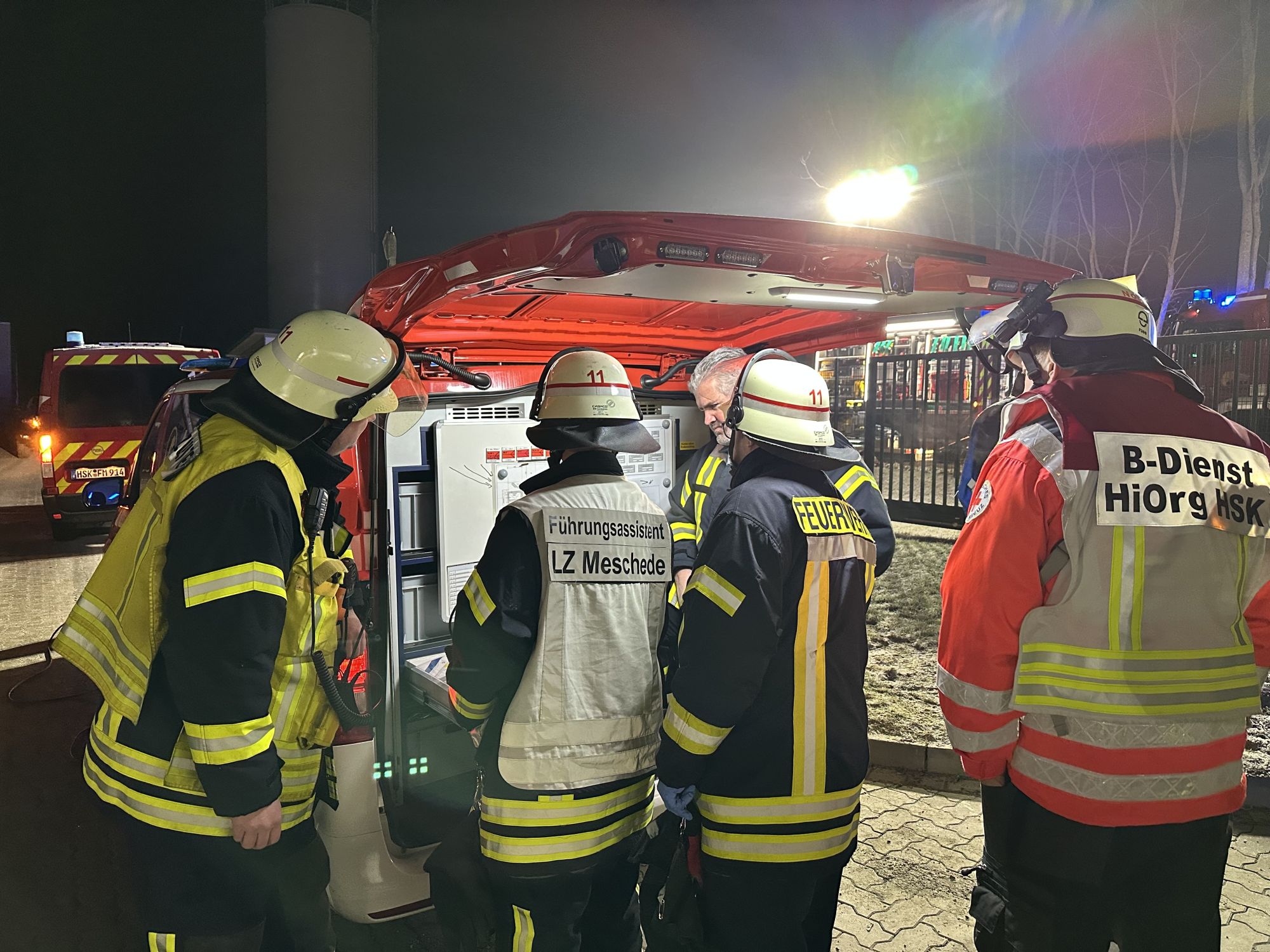 Koordination der Einsatzstelle