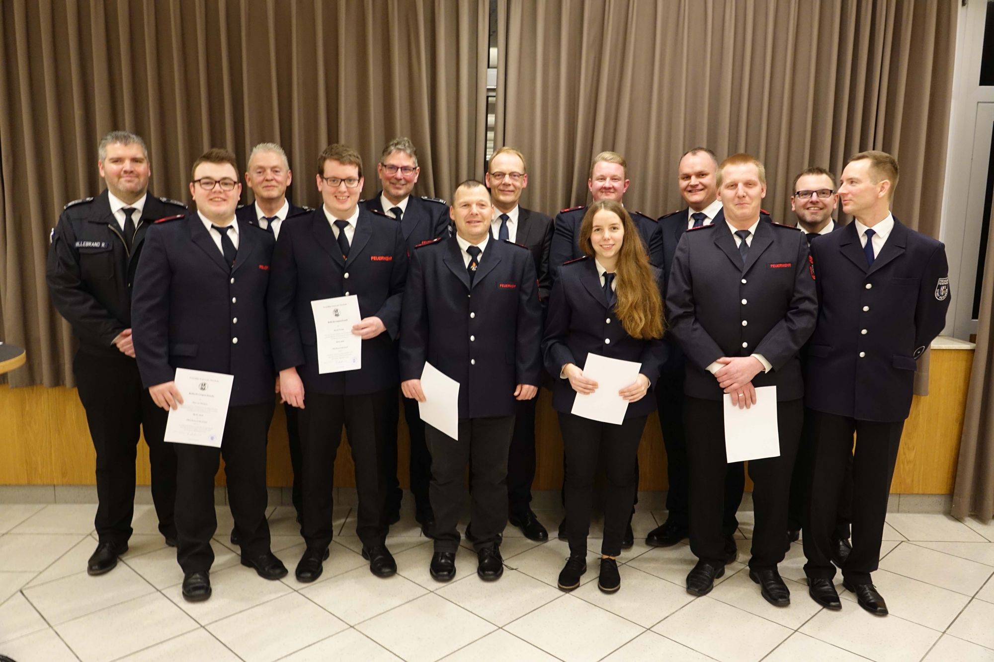 Ehrungen und Beförderungen beim Löschzug Freienohl Ehrungen und Beförderungen beim Löschzug Freienohl