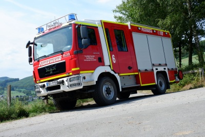 Das LF-10 mit Blick auf Grevenstein in 2019