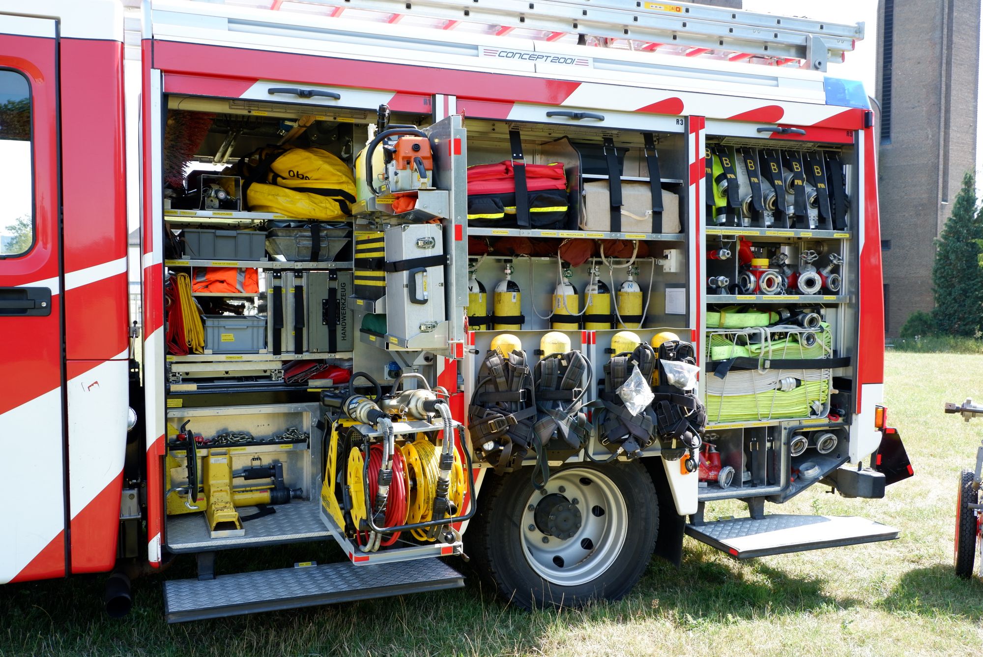 Rettungssatz HLF - Feuerwehr Dahn