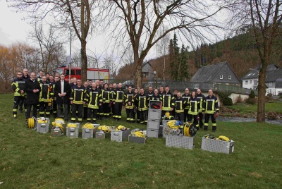 bergabe Schmutzwasserpumpen am 17.03.2023 in Berge